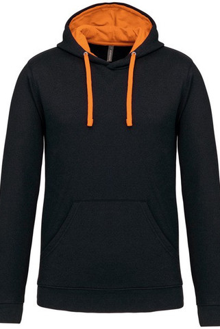 Kariban K446 - BICOLOR KAPUZEN SWEATSHIRT