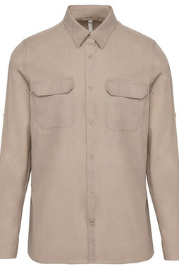 Kariban K590 - Chemise safari manches longues homme