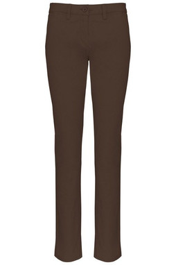 Kariban K741 - Elegante Damen Chinohose für Arbeit und Freizeit