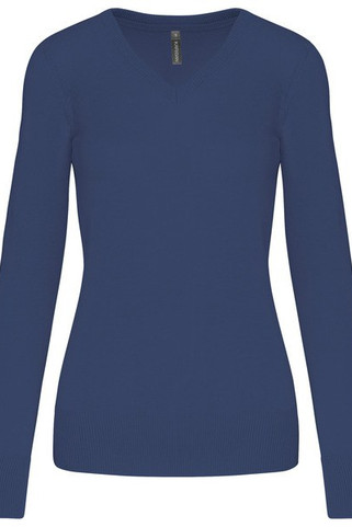 Kariban K966 - LADIES V-NECK JUMPER