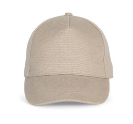 K-up KP195 - Komfortabel Justerbar 5-Panel Kasket i Børstet Bomuld