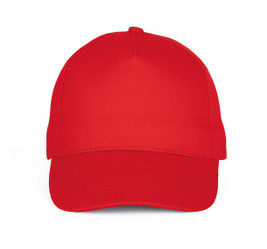 K-up KP195 - Stilren Justerbar 5-Panel Keps i Borstad Bomull