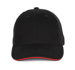 K-up KP196 - 6-panel cap with sandwich peak