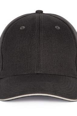 K-up KP196 - 6-panel cap with sandwich peak