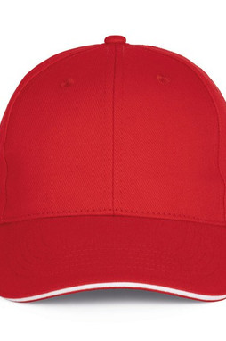 K-up KP196 - 6-panel cap with sandwich peak
