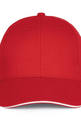 K-up KP196 - 6-panel cap with sandwich peak