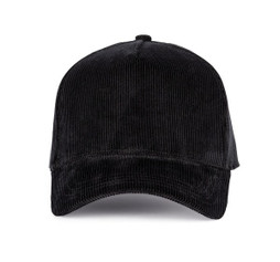 K-up KP212 - Adjustable Corduroy Velvet 5-Panel Cap
