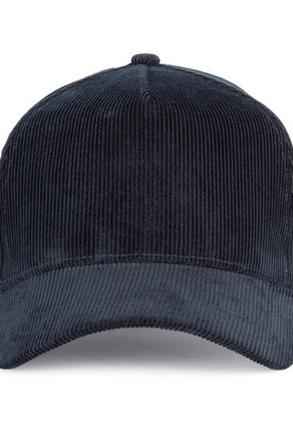 K-up KP212 - Adjustable Corduroy Velvet 5-Panel Cap