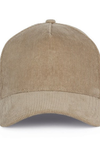 K-up KP212 - Mütze aus Samt – 5 Panels