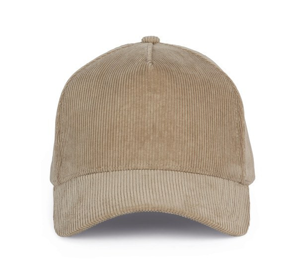 K-up KP212 - Adjustable Corduroy Velvet 5-Panel Cap