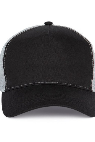 K-up KP225 - Classic Cotton-Polyester Trucker Cap with Snapback