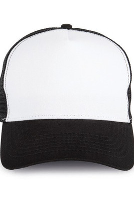 K-up KP225 - Classic Cotton-Polyester Trucker Cap with Snapback