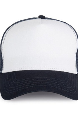 K-up KP225 - Classic Cotton-Polyester Trucker Cap with Snapback