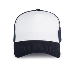 K-up KP225 - Classic Cotton-Polyester Trucker Cap with Snapback