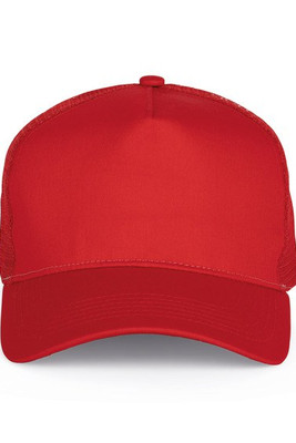 K-up KP225 - Classic Cotton-Polyester Trucker Cap with Snapback