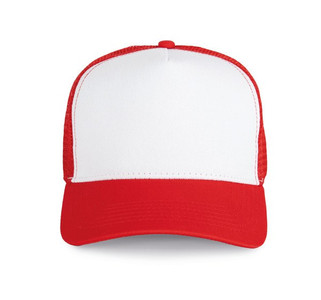 K-up KP225 - Classic Cotton-Polyester Trucker Cap with Snapback