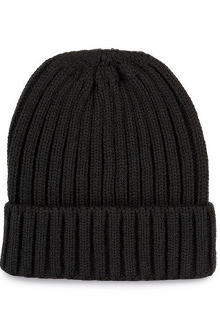 K-up KP953 - Double ribbed beanie with turn-up