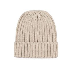 K-up KP953 - Double ribbed beanie with turn-up