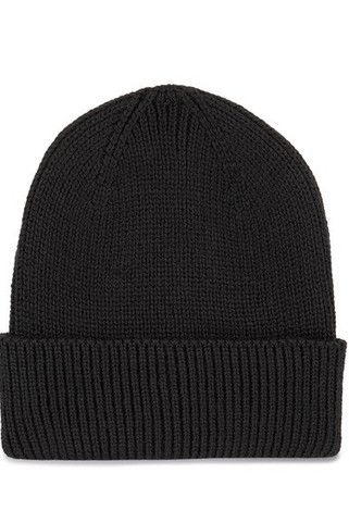 K-up KP950 - Ribbed beanie with turn-up