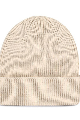 K-up KP950 - Ribbed beanie with turn-up