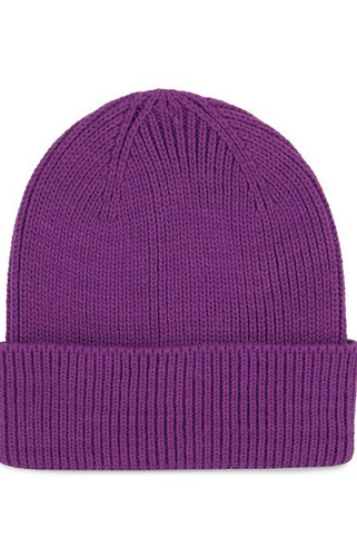 K-up KP950 - Ribbed beanie with turn-up