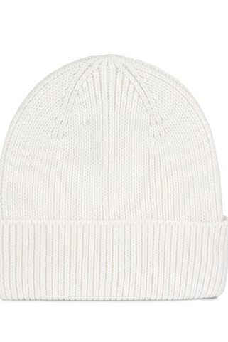 K-up KP950 - Ribbed beanie with turn-up