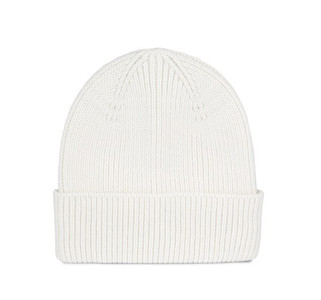 K-up KP950 - Ribbed beanie with turn-up
