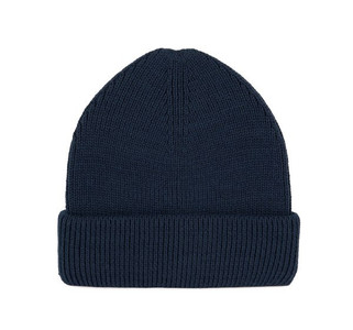 K-up KP951 - Ribbed beanie with double turn-up