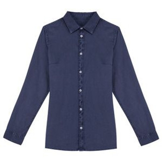 Native Spirit NS503 - Chemise délavée en coton twill femme - 135g