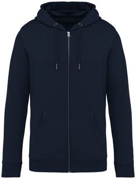 Native Spirit NS402 - Uniseks sweater met rits en capuchon - 350 gr/m2