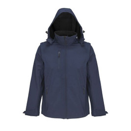 SOL'S 03995 - FALCON 3IN1 Softshell Jacket With Removable Hood And Sleeves
