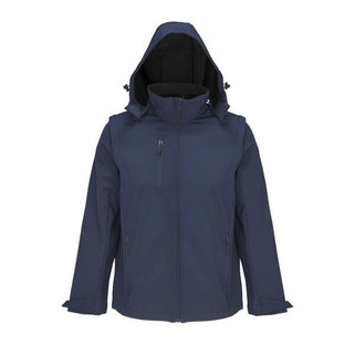 SOLS 03995 - FALCON 3IN1 Softshell Con Cappuccio E Maniche Removibili