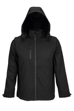 SOLS 03995 - FALCON 3IN1 Softshell Jacket With Removable Hood And Sleeves