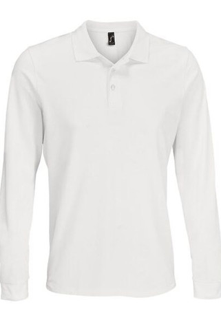 SOLS 03983 - Prime Lsl Unisex Long Sleeve Polycotton Polo Shirt