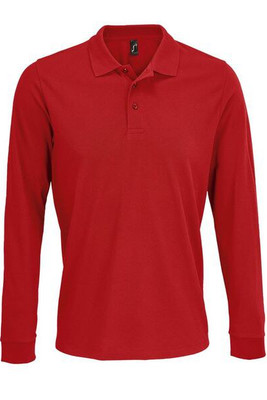 SOL'S 03983 - Prime Lsl Unisex Long Sleeve Polycotton Polo Shirt