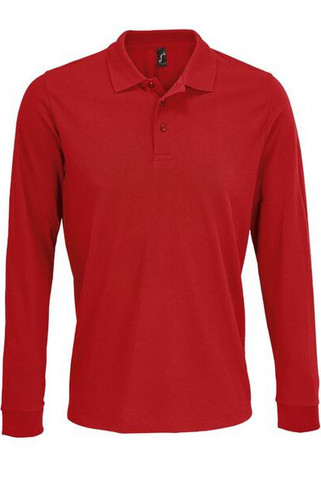 SOLS 03983 - Prime Lsl Unisex Long Sleeve Polycotton Polo Shirt