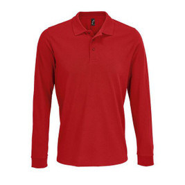 SOL'S 03983 - Prime Lsl Unisex Long Sleeve Polycotton Polo Shirt