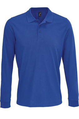 SOLS 03983 - Prime Lsl Unisex Long Sleeve Polycotton Polo Shirt