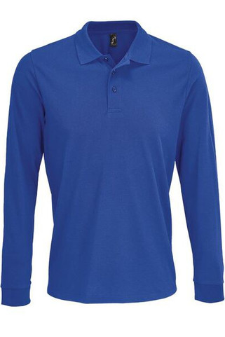 SOLS 03983 - Prime Lsl Unisex Long Sleeve Polycotton Polo Shirt