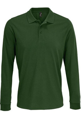 SOL'S 03983 - Unisex Polycotton Langarm Polo mit Knopfleiste