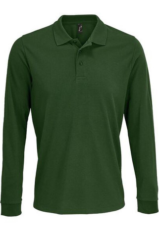 SOLS 03983 - Prime Lsl Polo Unisexe Manche Longue Polycoton