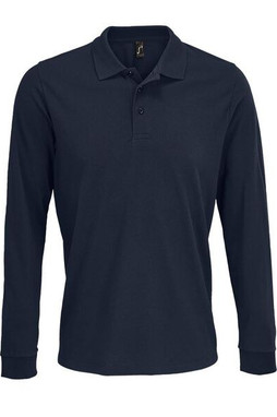 SOLS 03983 - Prime Lsl Unisex Long Sleeve Polycotton Polo Shirt