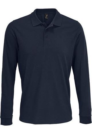 SOLS 03983 - Prime Lsl Unisex Long Sleeve Polycotton Polo Shirt