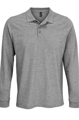 SOLS 03983 - Prime Lsl Polo Unisex Manica Lunga In Policotone