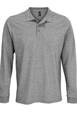 SOL'S 03983 - Prime Lsl Unisex Long Sleeve Polycotton Polo Shirt