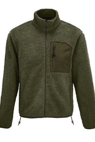 SOLS 04042 - Fury Unisex Sherpa Jacke mit Kontrastdetails