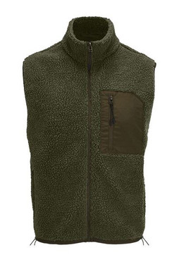 SOLS 04041 - Unisex Sherpa Fleece Bodywarmer mit Reißverschlüssen