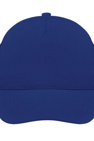 SOLS 04092 - Ekologisk Borstad 5-Panel Keps med Justerbar Rem