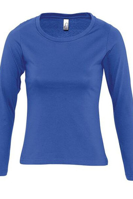 SOL'S 11425 - Women's Round Collar Long Sleeve T-Shirt Majestic