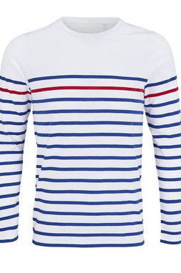 SOLS 03099 - Matelot Lsl Men Long Sleeve Striped T Shirt
